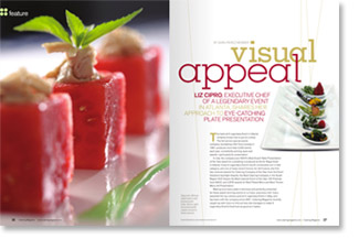A Legendary Event’s Executive Chef Liz Cipro Featured in Catering Magazine