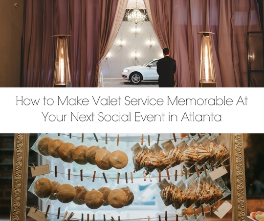 Display of Treats and Valet Service | Legendary Events