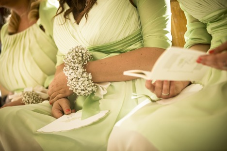Bridesmaids in Pale Green Dresses | Legendary Events